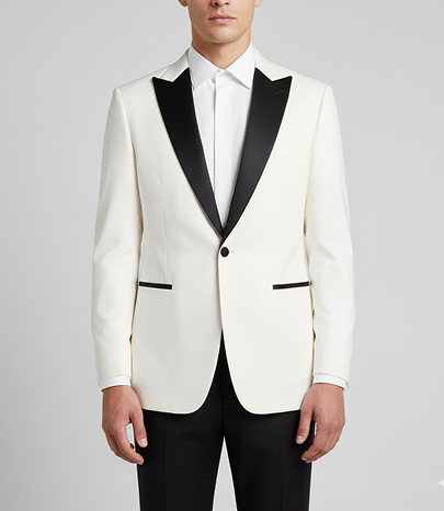 Beaumont White Tuxedo